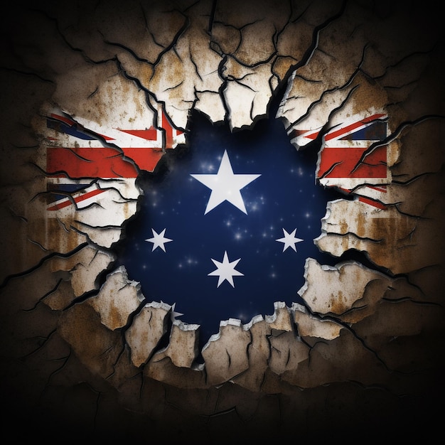 Flag Of Australia Phone Wallpaper