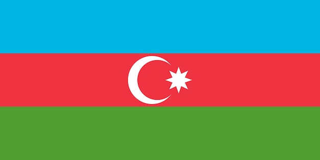 flag of azerbaijan flag nation