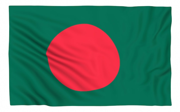 Foto bandiera del bangladesh