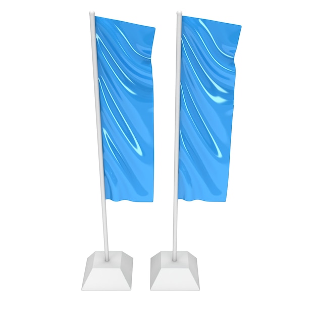 Пометить Blue Expo Banner Stand 3D