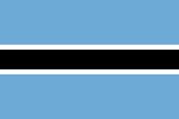 Flag of Botswana Flag Nation