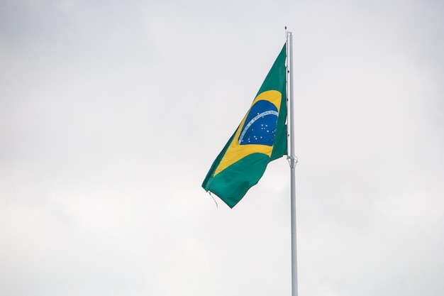 Flag of brazil outdoors in Rio de Janeiro