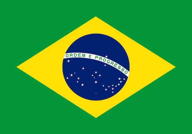 Photo flag of brazil