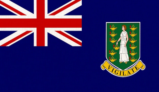 Флаг Британских Виргинских островов Государственный символ Британских Виржинских островов