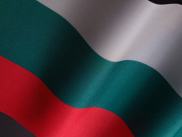 Photo flag of bulgaria