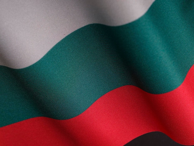 Photo flag of bulgaria