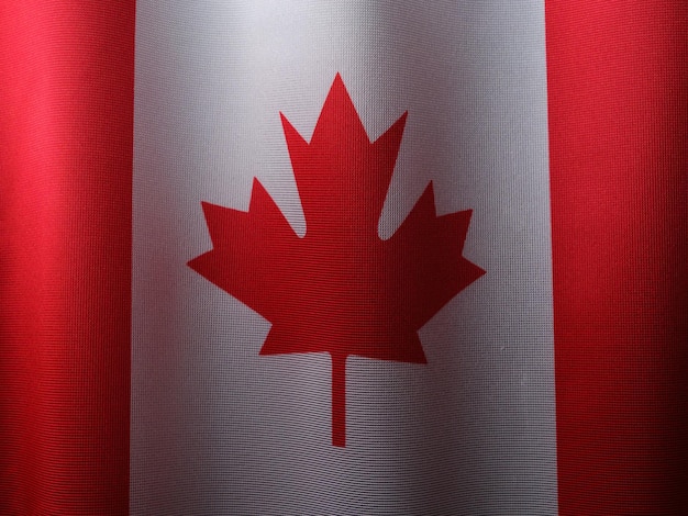 Photo flag of canada