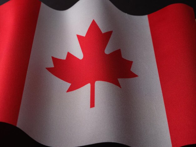 Photo flag of canada