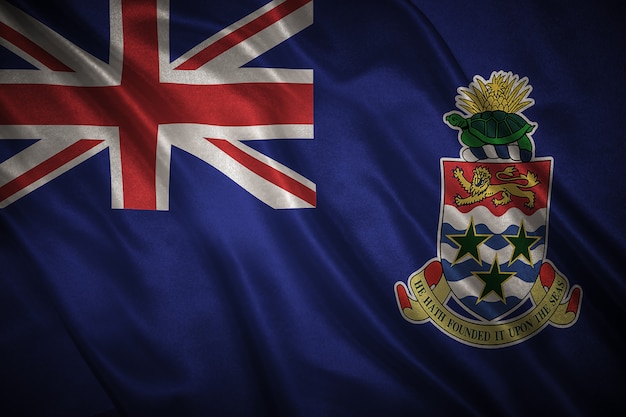 Photo flag of cayman islands background