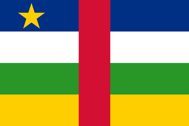 flag of the central african republic flag nation