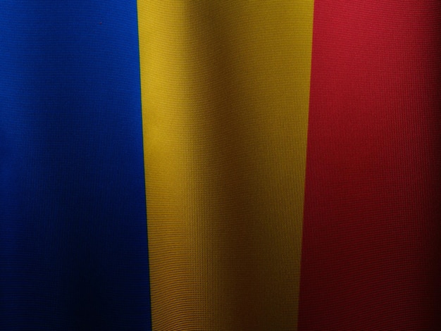 Photo flag of chad