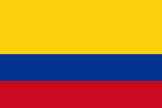 Photo flag of colombia