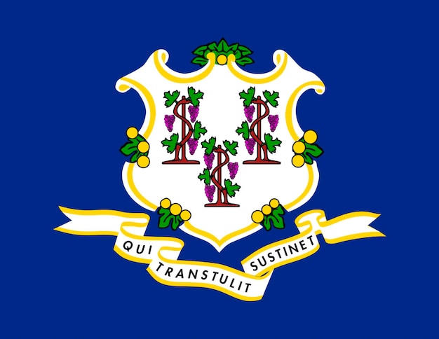 Flag of Connecticut USA