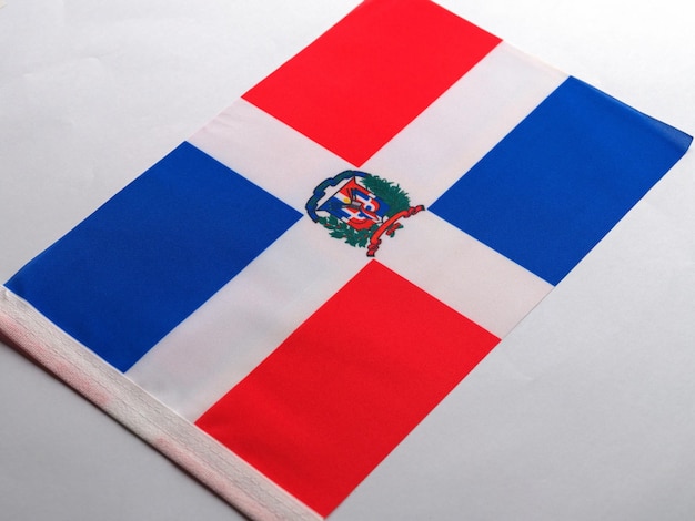 도미니카 공화국의 국기