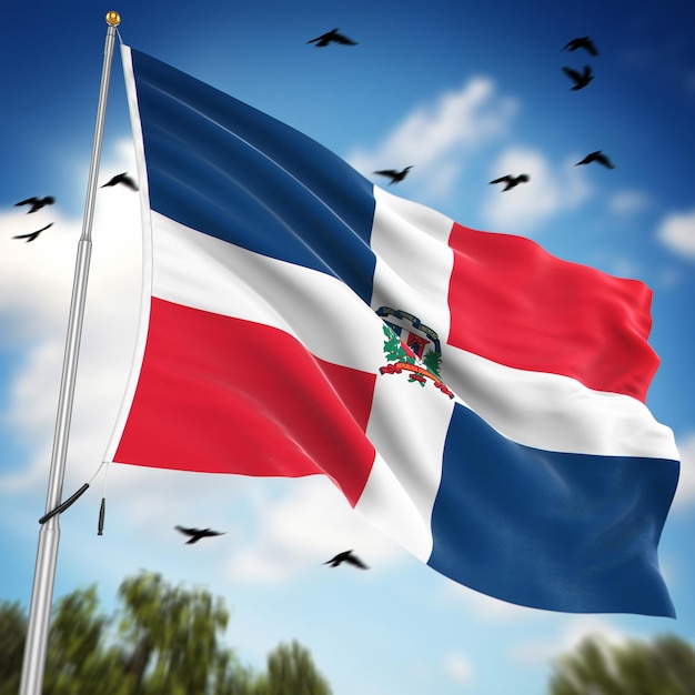 Flag of the Dominican Republic