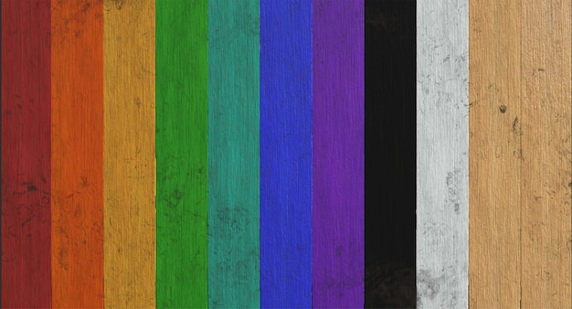 Photo flag of equality of all people