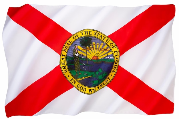 Photo flag of florida