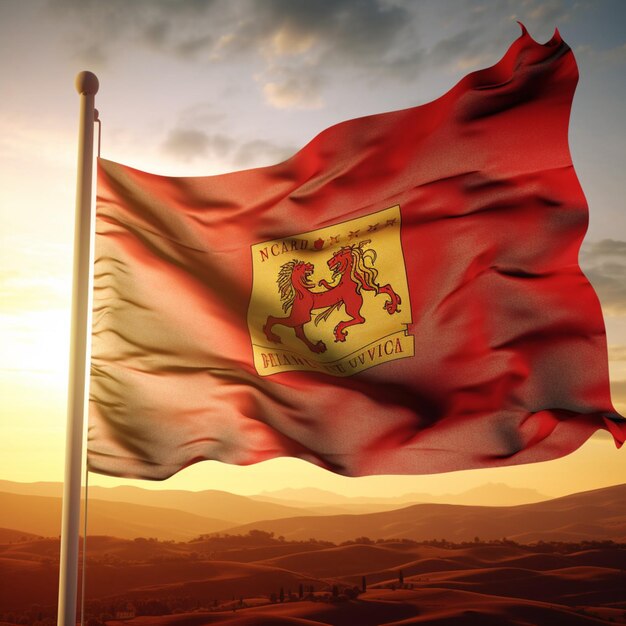 Flag of Grand Duchy of Tuscany The hig