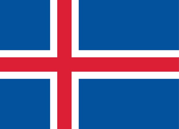 Flag of iceland flag nation