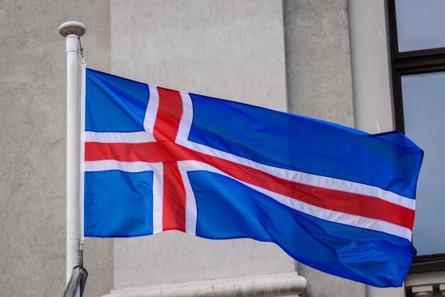 Flag of iceland