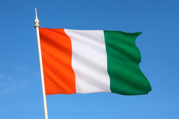 Flag of Ivory Coast West Africa
