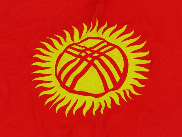 Flag of Kyrgyzstan