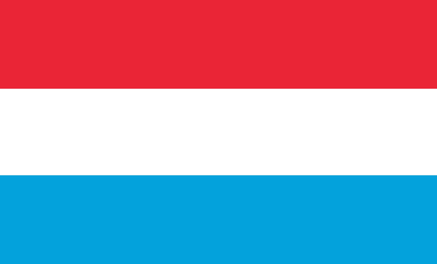 Photo flag of luxembourg