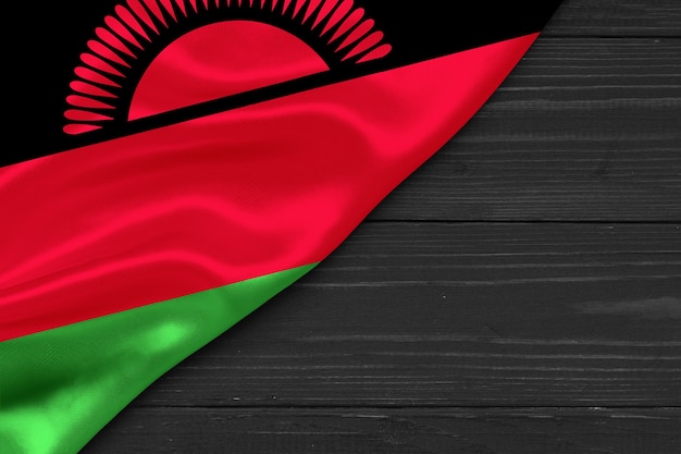 Flag of Malawi copy space