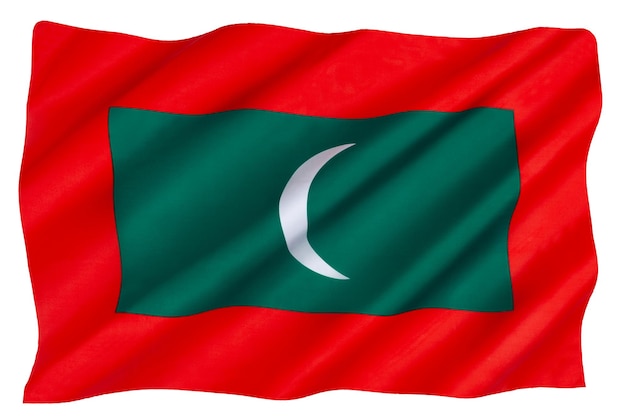 Flag of the maldives