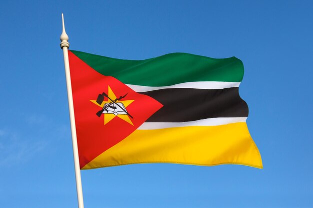 Photo flag of mozambique