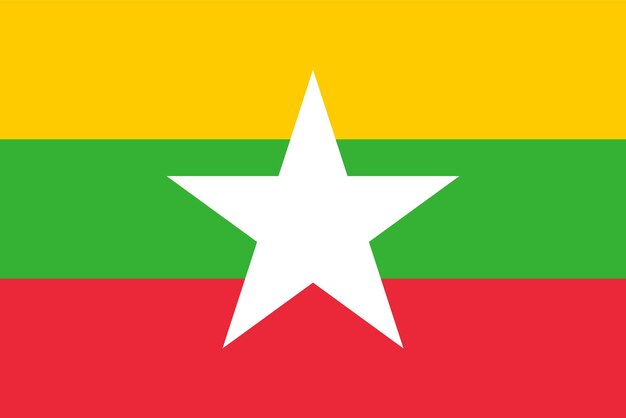 Flag of Myanmar Flag Nation