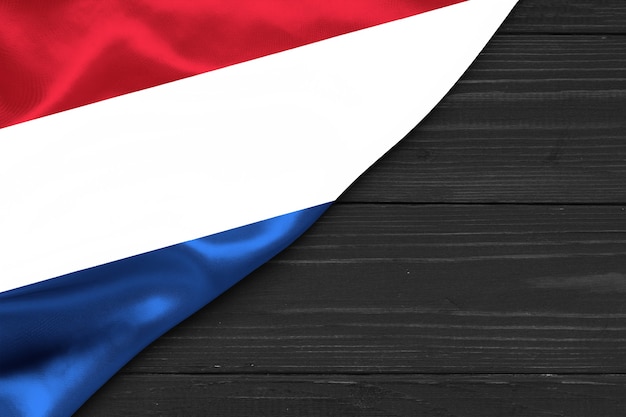 Flag of the Netherlands copy space