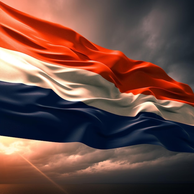 네덜란드의 국기 고품질 4