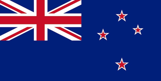 Photo flag of new zealand