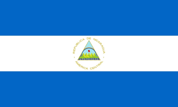 Флаг Никарагуа Флаг страны
