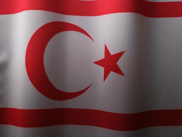 Photo flag of northern cyprus