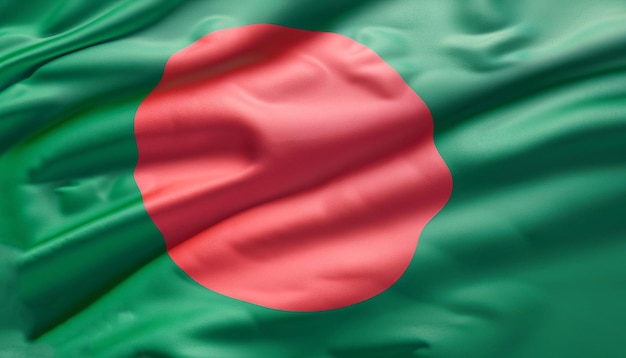 写真 バングラデシュの国旗