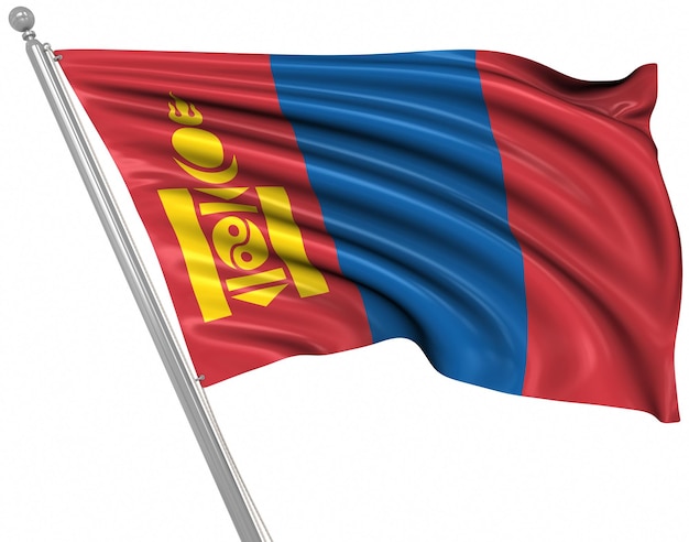 사진 몽골 국기