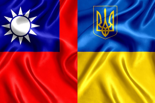 Фото Флаг тайваня и украины