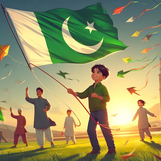 Photo flag of pakistan