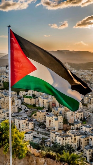 Photo flag of palestine