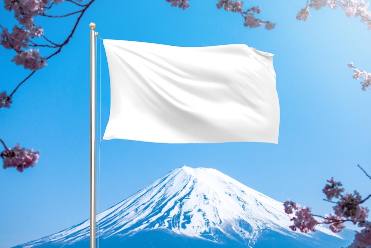 Photo フラグ png 透明なモックアップ
