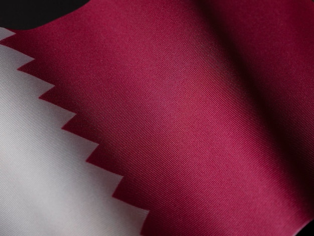 Photo flag of qatar