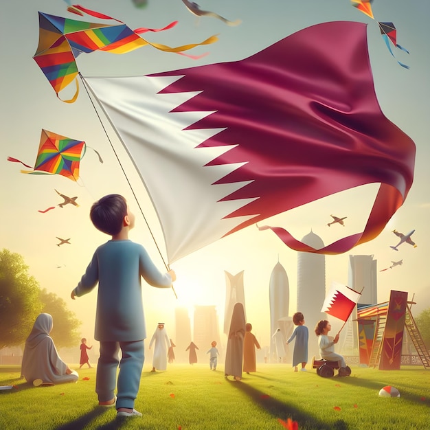 Flag of Qatar