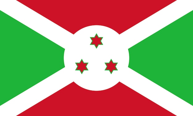 Flag of Republic of Burundi on a textured background Concept collage