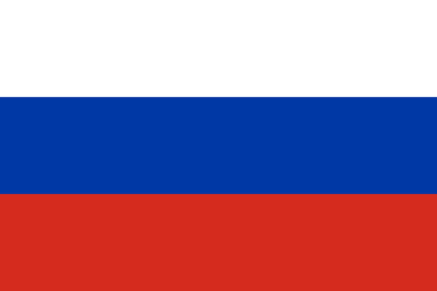 Photo flag of russia flag nation