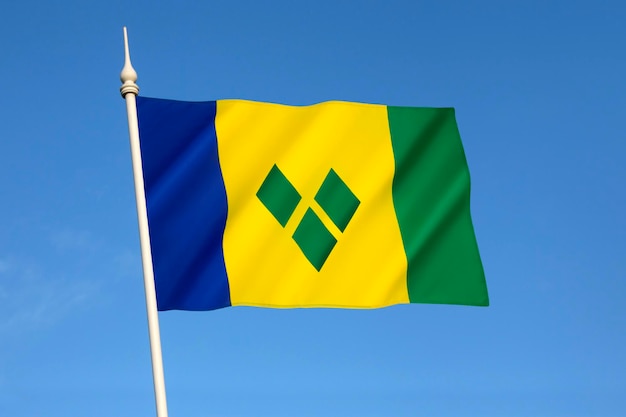 Flag of Saint Vincent and the Grenadines