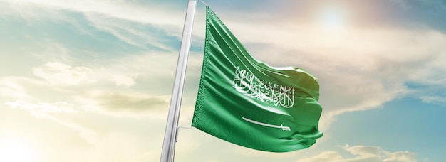 Photo flag of saudi arabia