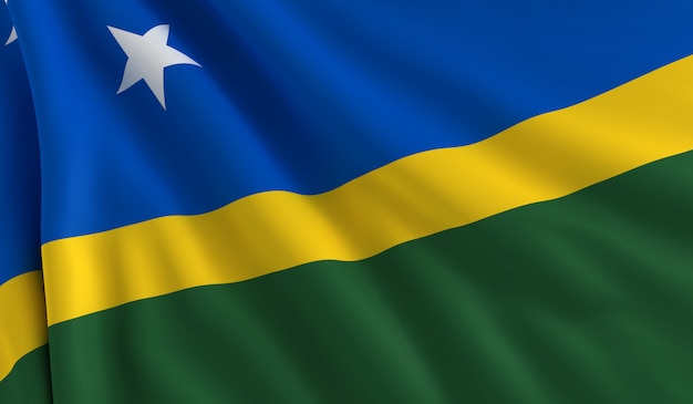 Flag of Solomon Islands