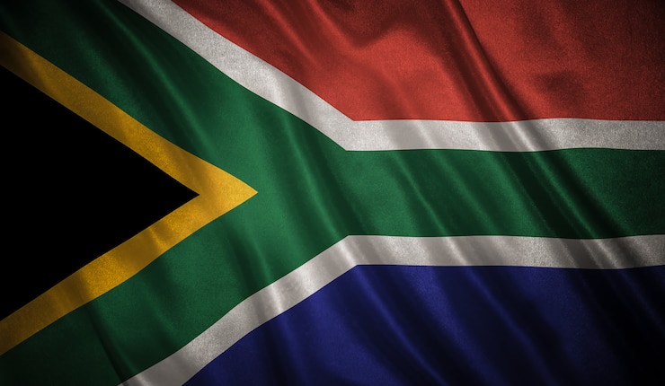 Photo flag of the south_africa